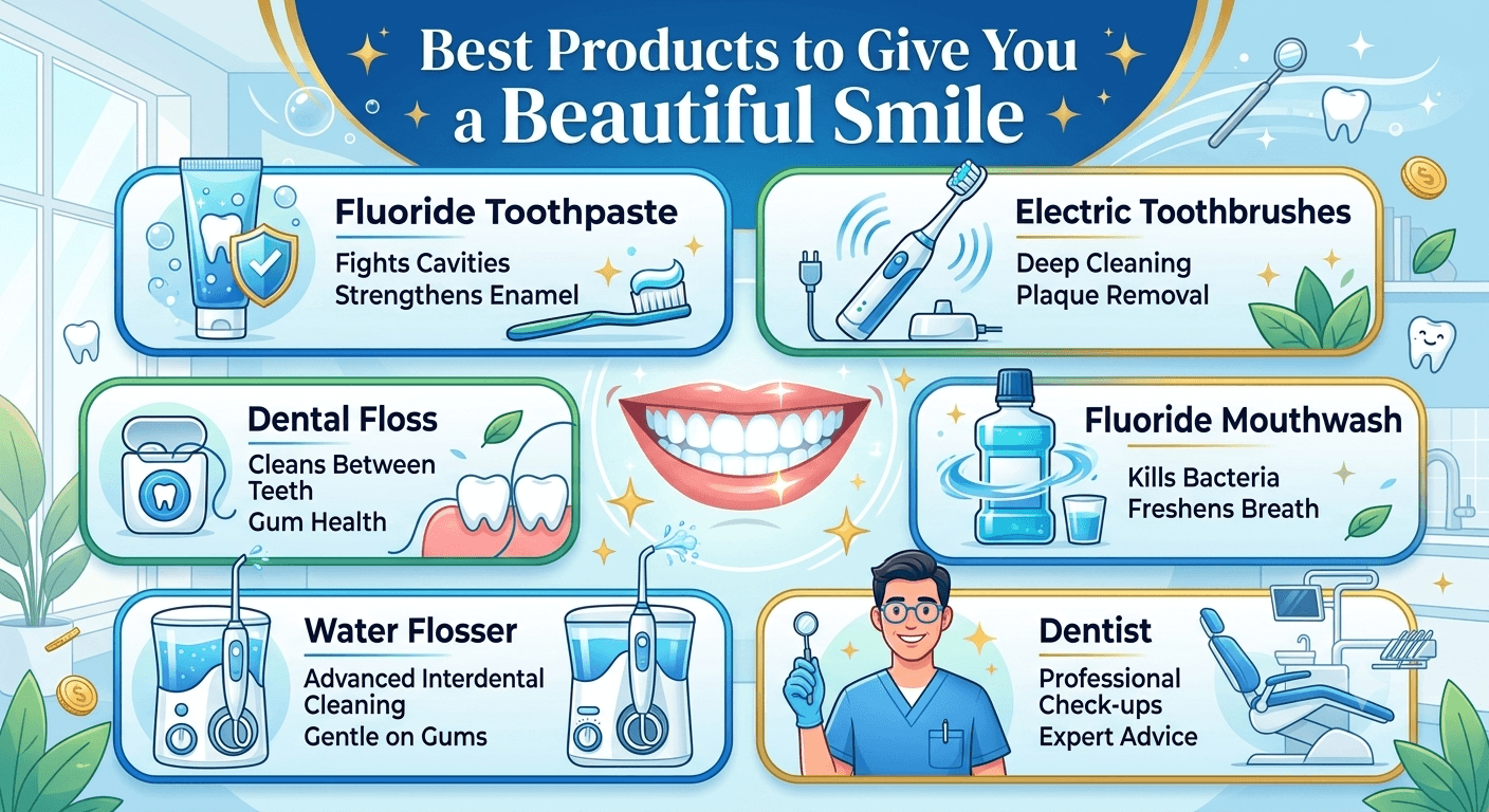 The best products for a healthy, beautiful smile